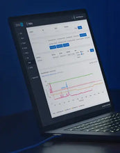 Load image into Gallery viewer, Omni IQ live dashboard on laptop